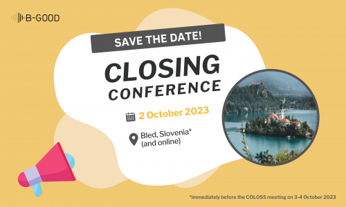 Invitation to join B-GOOD closing conference