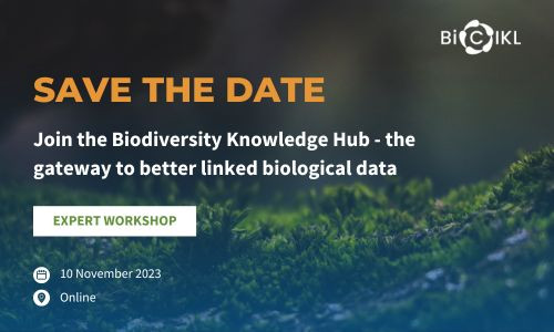 Expert workshop: Join the Biodiversity Knowledge Hub - the gateway to better linked biological data