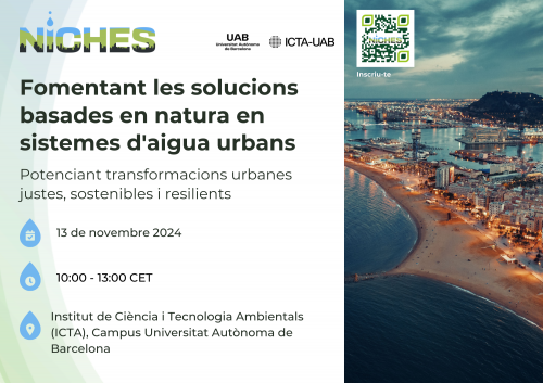 Fomentant les solucions basades en natura en sistemes d'aigua urbans / Fomentando las soluciones basadas en naturaleza en sistemas de agua urbanos