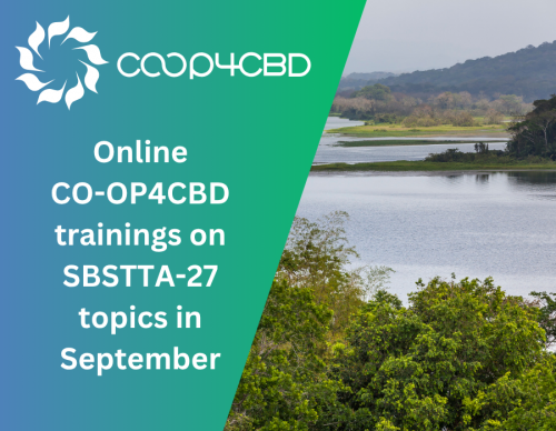 CO-OP4CBD Online Trainings on SBSTTA-27 Agenda Items